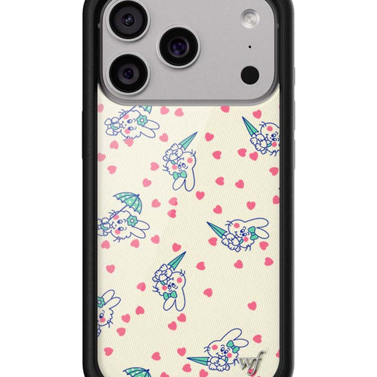 Wildflower iPhone case 18 Pro Ashley Williams Bunny Baby Cream Pink Cute