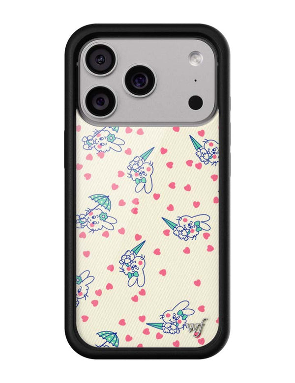 Wildflower iPhone case 18 Pro Ashley Williams Bunny Baby Cream Pink Cute