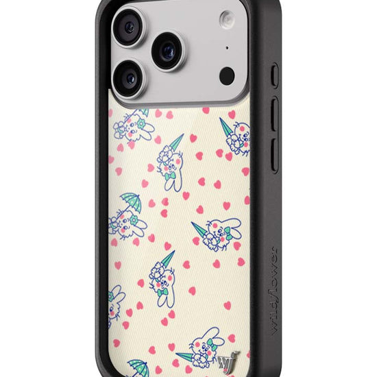 Wildflower iPhone case 18 Pro Ashley Williams Bunny Baby Cream Pink Cute