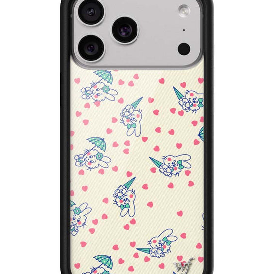 Wildflower iPhone case 18 Pro Max Ashley Williams Bunny Baby Cream Pink Cute