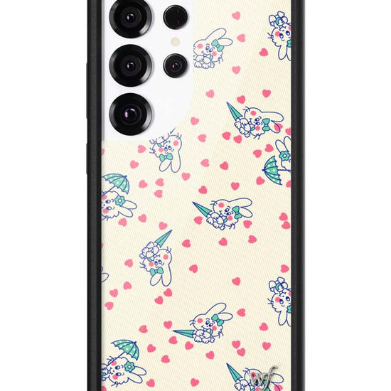 Wildflower Galaxy S25 case Ultra Ashley Williams Bunny Baby Animals Cute