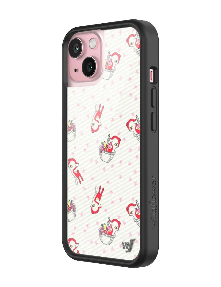 Wildflower iPhone case 15 Ashley Williams Basket Fawn Cute