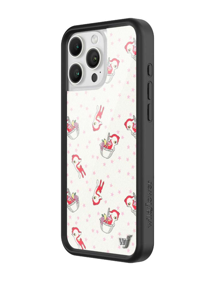 Wildflower iPhone case 16 Pro Max Ashley Williams Basket Fawn Cute