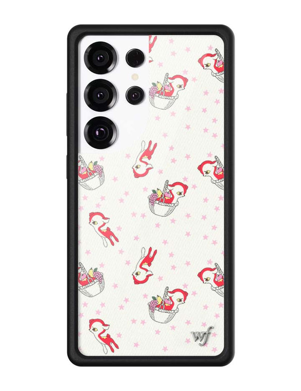 Wildflower Galaxy S25 case Ultra Ashley Williams Basket Fawn Cute
