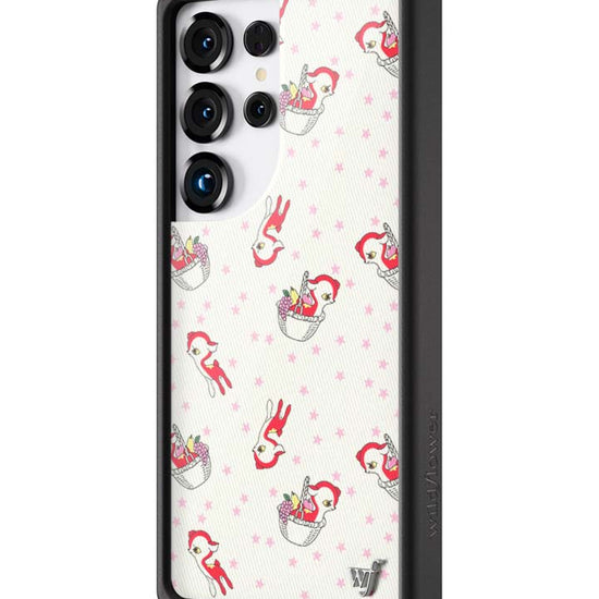 Wildflower Galaxy S25 case Ultra Ashley Williams Basket Fawn Cute