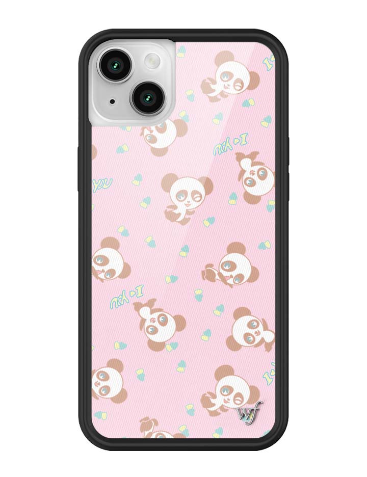 Wildflower iPhone case 13 Ashley Williams Panda Pink Cute