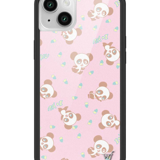 Wildflower iPhone case 14 Ashley Williams Panda Pink Cute