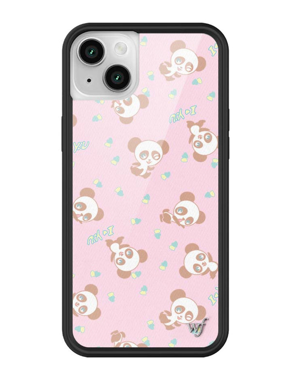 Wildflower iPhone case 14 Ashley Williams Panda Pink Cute