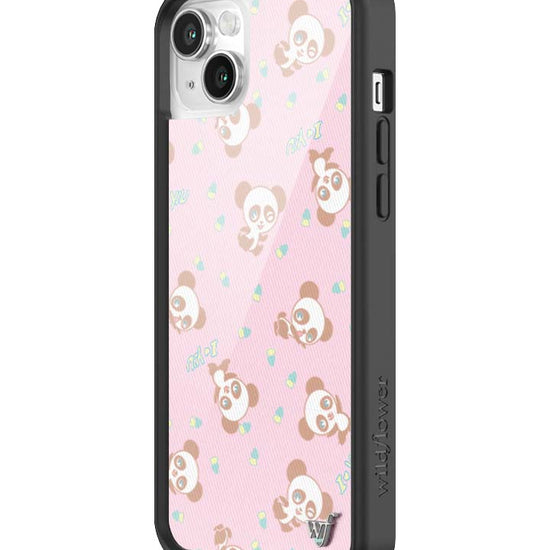 Wildflower iPhone case 14 Ashley Williams Panda Pink Cute