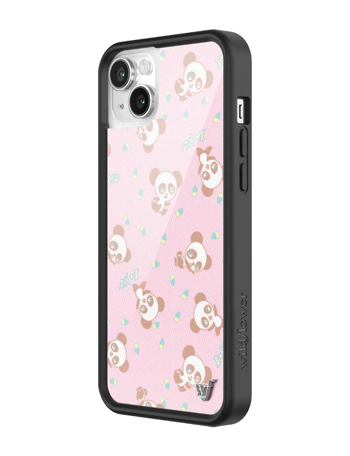 Wildflower iPhone case 14 Ashley Williams Panda Pink Cute