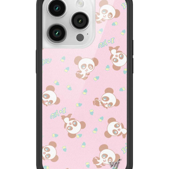 Wildflower iPhone case 14 Pro Ashley Williams Panda Pink Cute