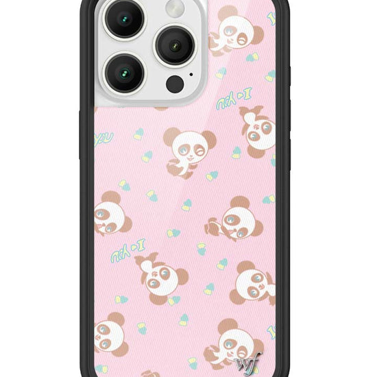 Wildflower iPhone case 16 Pro Ashley Williams Panda Pink Cute