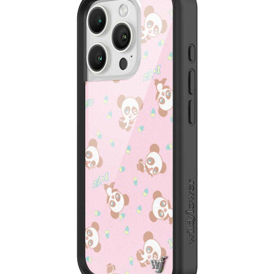 Wildflower iPhone case 16 Pro Ashley Williams Panda Pink Cute
