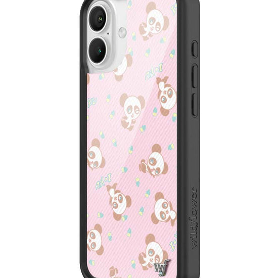 Wildflower iPhone case 16 Plus Ashley Williams Panda Pink Cute