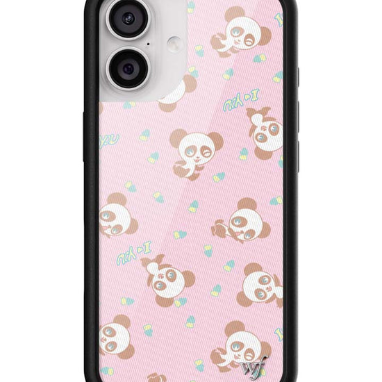 Wildflower iPhone case 17 Ashley Williams Panda Pink Cute