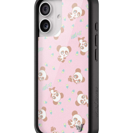 Wildflower iPhone case 17 Ashley Williams Panda Pink Cute