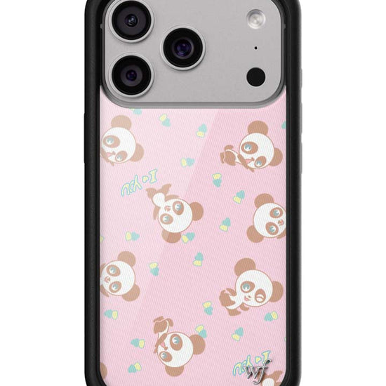Wildflower iPhone case 18 Pro Ashley Williams Panda Pink Cute