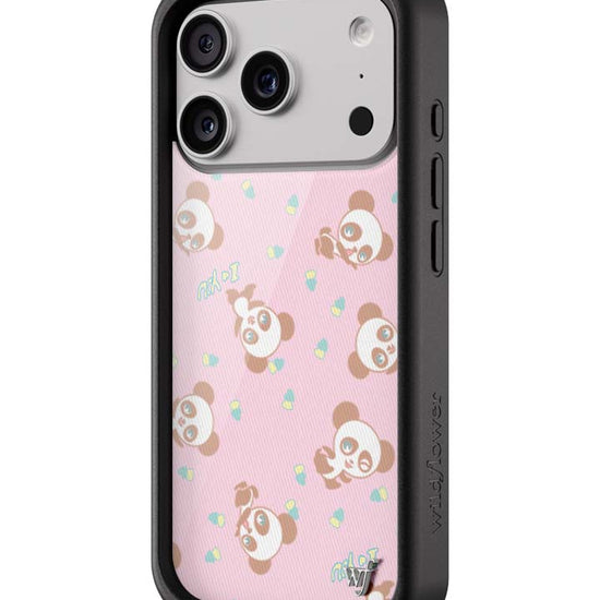 Wildflower iPhone case 18 Pro Ashley Williams Panda Pink Cute