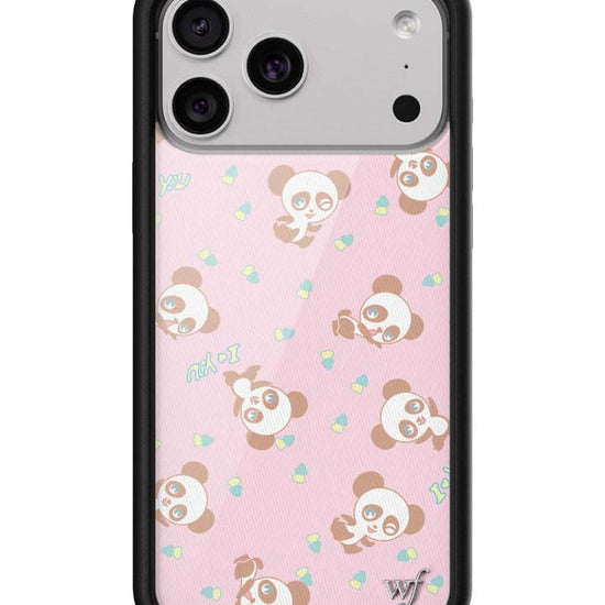 Wildflower iPhone case 18 Pro Max Ashley Williams Panda Pink Cute