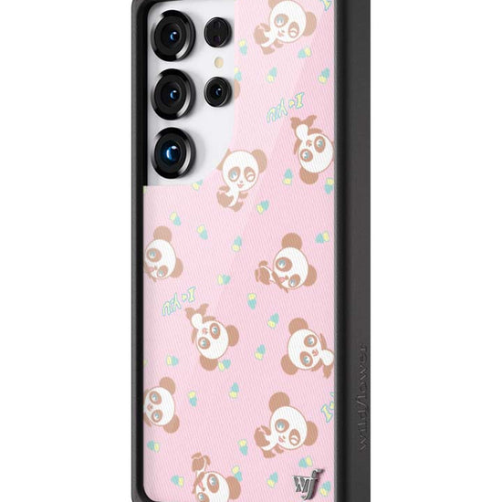 Wildflower Galaxy S25 case Ultra Ashley Williams Panda Pink Cute
