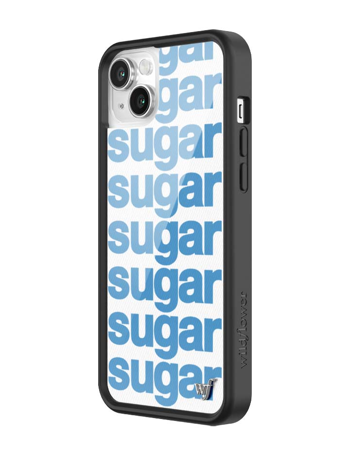 Wildflower iPhone case 14 Ashley Williams Sugar Packet Blue Cute