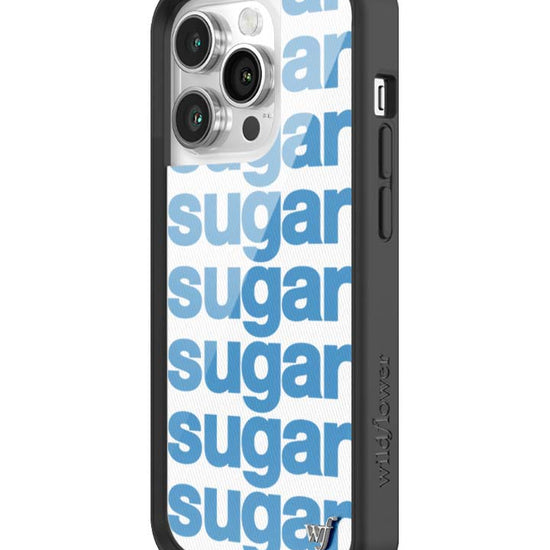 Wildflower iPhone case 14 Pro Ashley Williams Sugar Packet Blue Cute