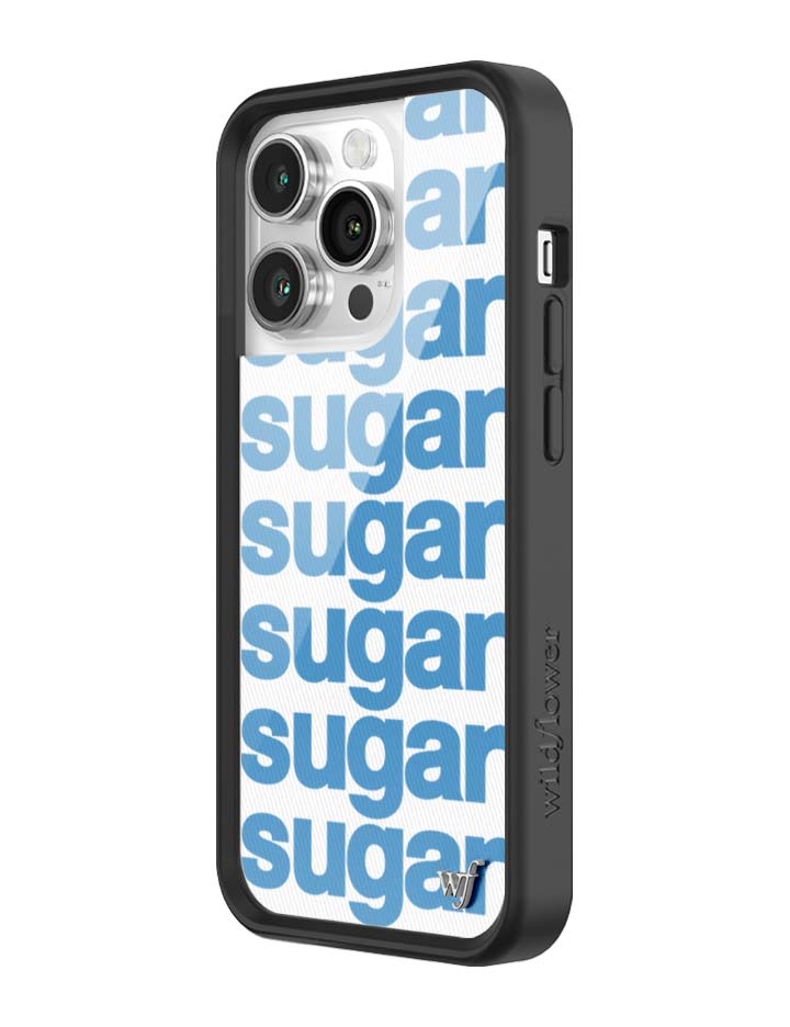 Wildflower iPhone case 14 Pro Ashley Williams Sugar Packet Blue Cute