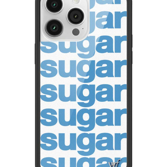 Wildflower iPhone case 14 Pro Max Ashley Williams Sugar Packet Blue Cute