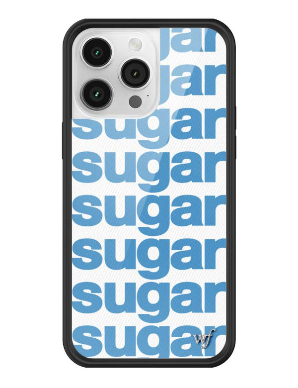 Wildflower iPhone case 14 Pro Max Ashley Williams Sugar Packet Blue Cute