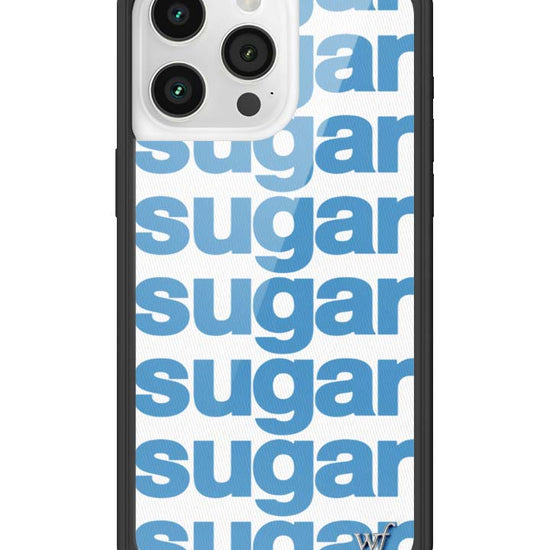 Wildflower iPhone case 15 Pro Max Ashley Williams Sugar Packet Blue Cute
