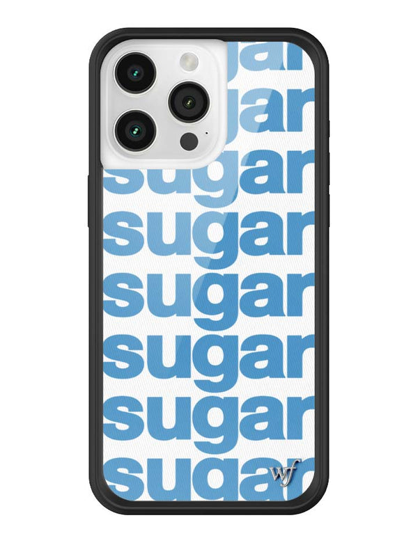 Wildflower iPhone case 15 Pro Max Ashley Williams Sugar Packet Blue Cute