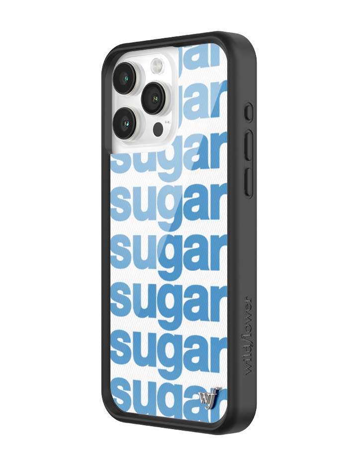 Wildflower iPhone case 15 Pro Max Ashley Williams Sugar Packet Blue Cute