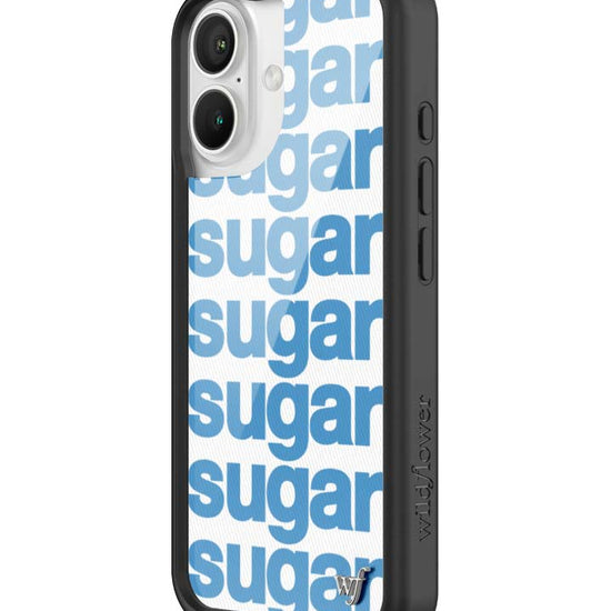 Wildflower iPhone case 16 Ashley Williams Sugar Packet Blue Cute