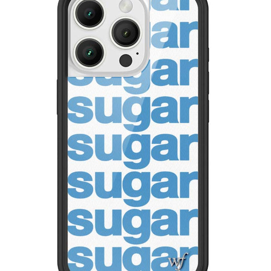 Wildflower iPhone case 16 Pro Ashley Williams Sugar Packet Blue Cute