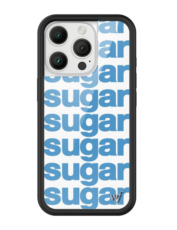 Wildflower iPhone case 16 Pro Ashley Williams Sugar Packet Blue Cute
