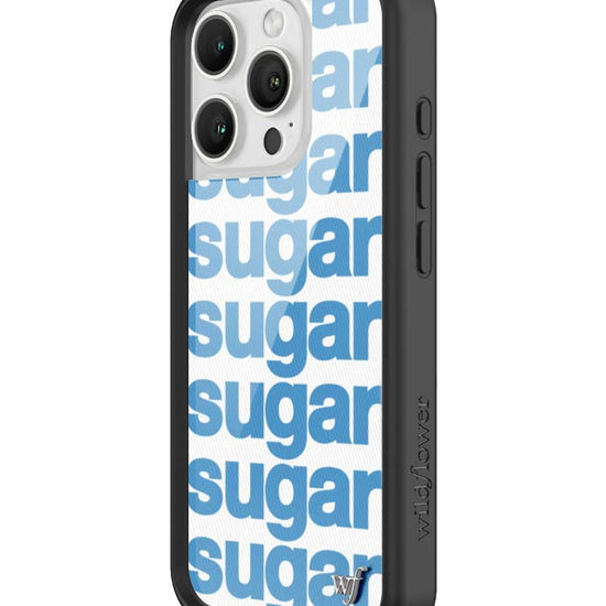 Wildflower iPhone case 16 Pro Ashley Williams Sugar Packet Blue Cute