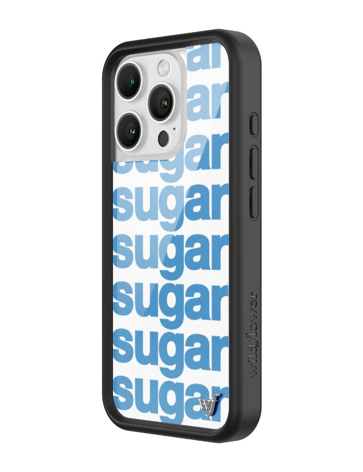 Wildflower iPhone case 16 Pro Ashley Williams Sugar Packet Blue Cute