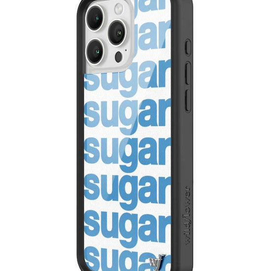 Wildflower iPhone case 16 Pro Max Ashley Williams Sugar Packet Blue Cute