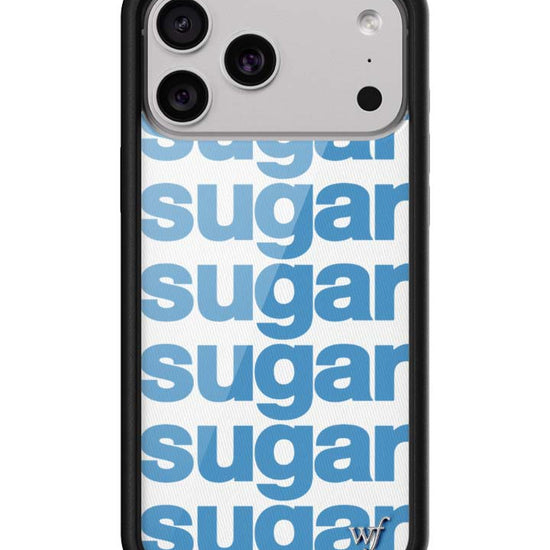 Wildflower iPhone case 18 Pro Max Ashley Williams Sugar Packet Blue Cute