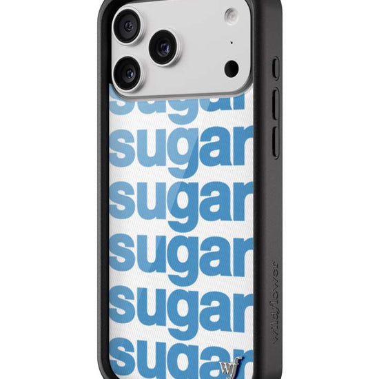 Wildflower iPhone case 18 Pro Max Ashley Williams Sugar Packet Blue Cute
