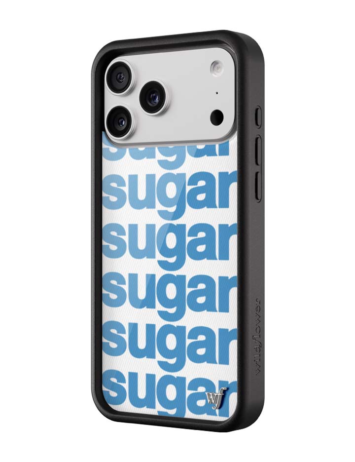 Wildflower iPhone case 18 Pro Max Ashley Williams Sugar Packet Blue Cute