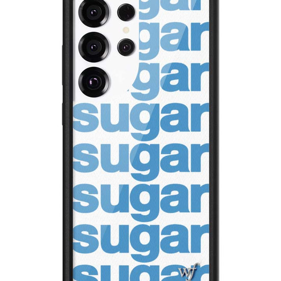 Wildflower Galaxy S25 case Ultra Ashley Williams Sugar Packet Blue Cute