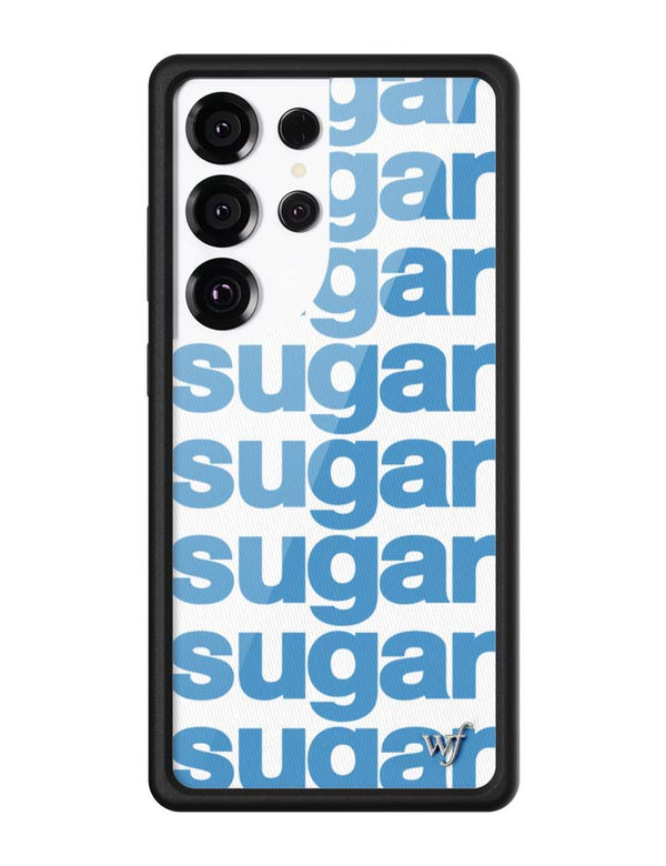 Wildflower Galaxy S25 case Ultra Ashley Williams Sugar Packet Blue Cute