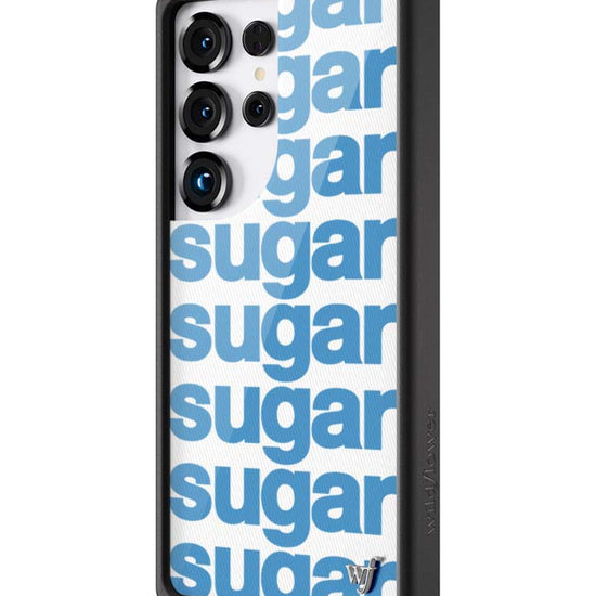 Wildflower Galaxy S25 case Ultra Ashley Williams Sugar Packet Blue Cute