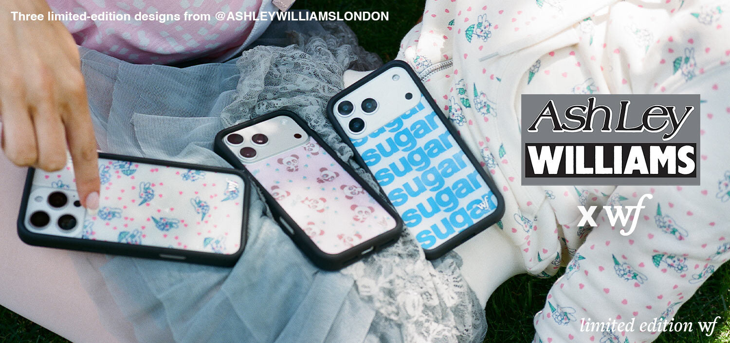 wildflower cases x ashley williams release three new styles