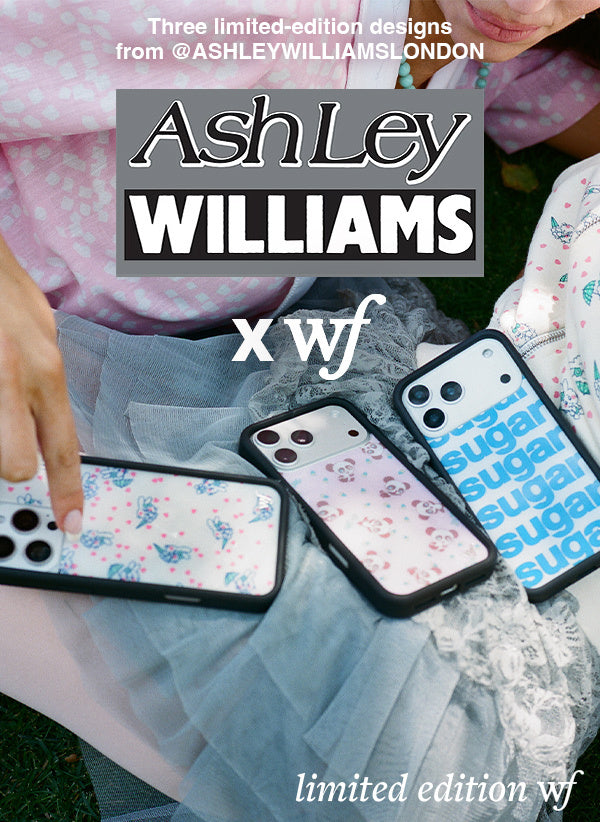 wildflower cases x ashley williams release three new styles