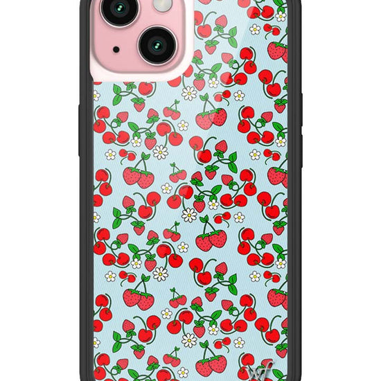 Wildflower iPhone case 15 Baby Berries Fruit Cute