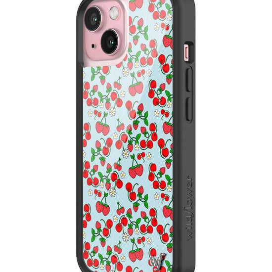 Wildflower iPhone case 15 Baby Berries Fruit Cute