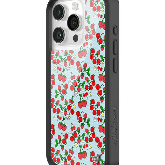 Wildflower iPhone case 15 Pro Baby Berries Fruit Cute