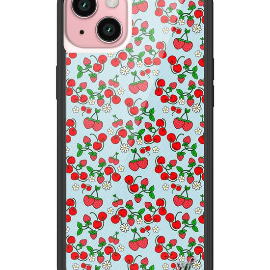 Wildflower iPhone case 15 Plus Baby Berries Fruit Cute